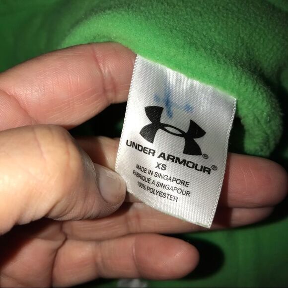 Under Armour Fleece Half-Zip Pullover - Picture 3 of 4